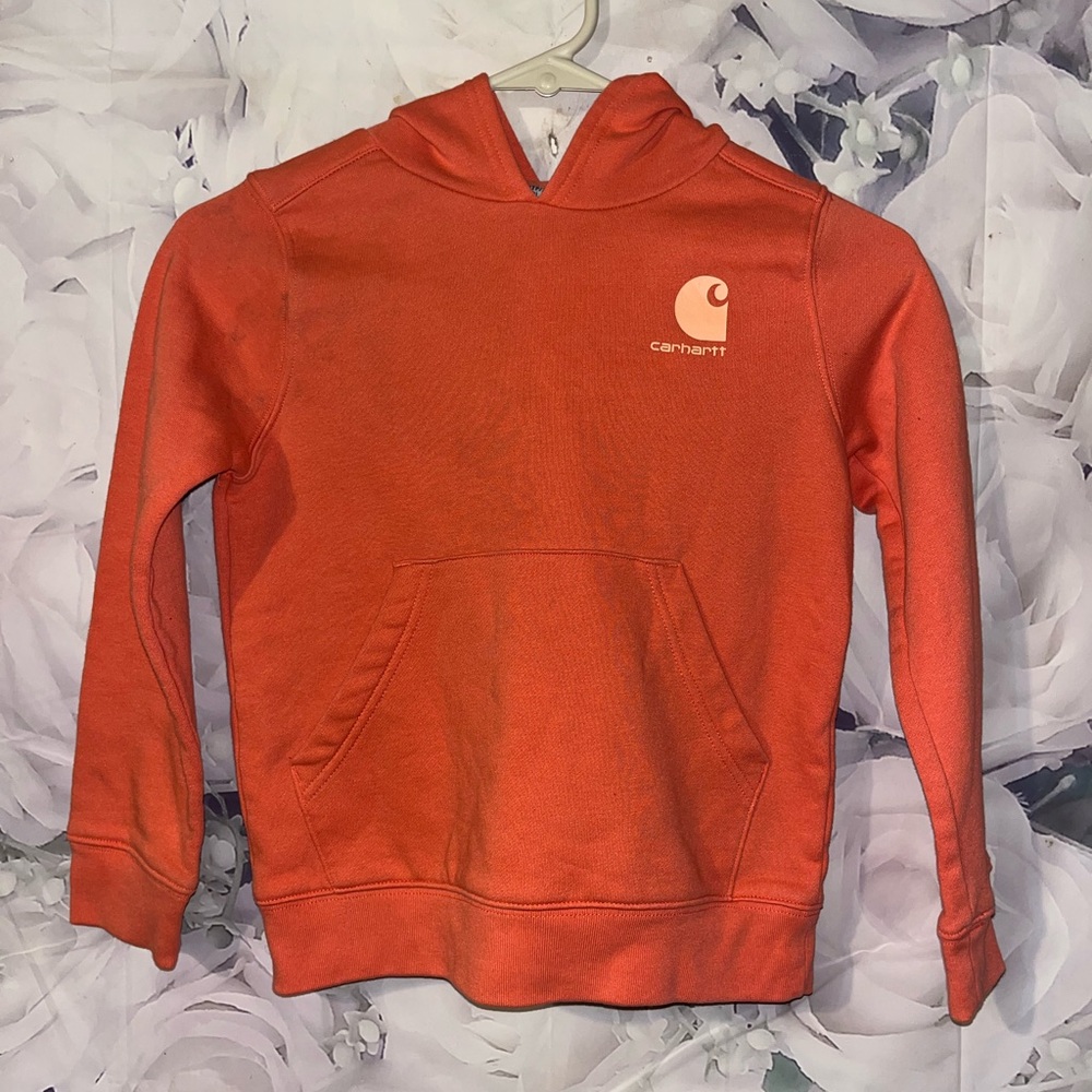 Carhartt Kids Youth Graphic Logo Hoodie XS(7)